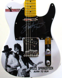 Bruce Springsteen & E Street Band Autographed Guitar - Zion Graphic Collectibles loading=