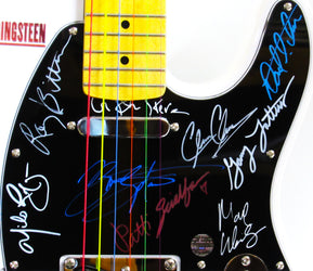 Bruce Springsteen & E Street Band Autographed Guitar loading=