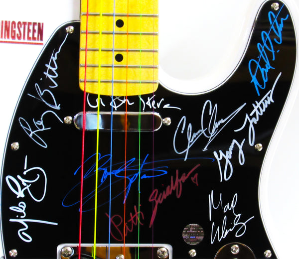 Bruce Springsteen & E Street Band Autographed Guitar