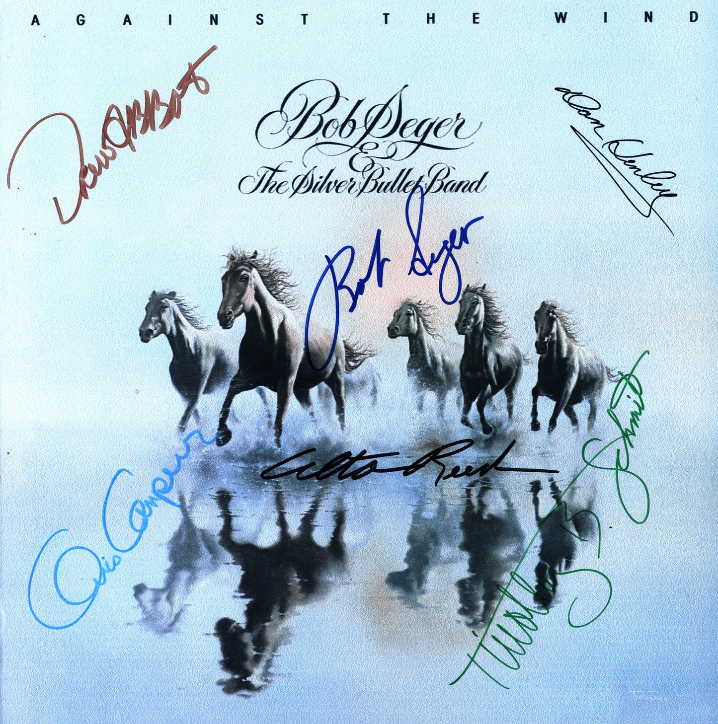 Bob Seger Autographed LP - Zion Graphic Collectibles