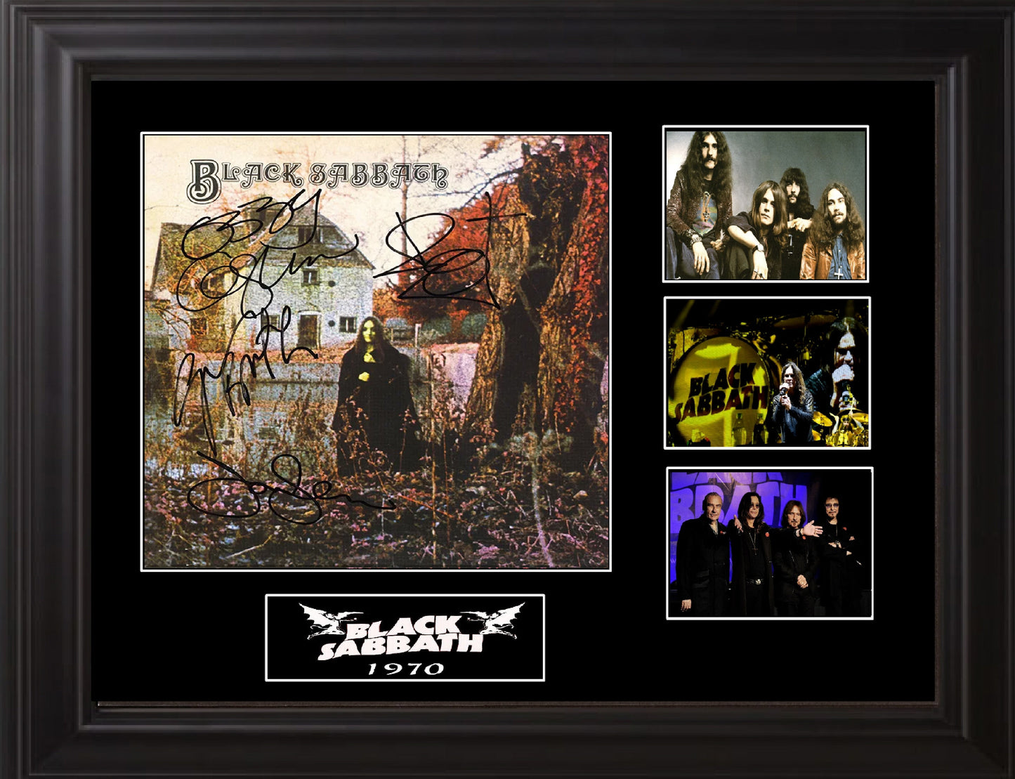 Black Sabbath Autographed lp