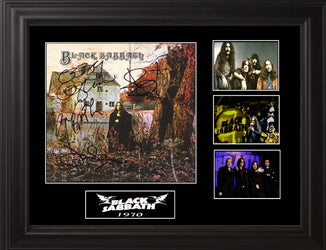 Black Sabbath Autographed lp loading=