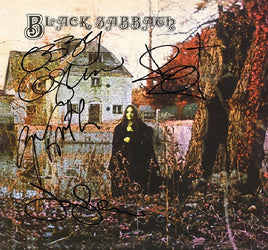 Black Sabbath Autographed lp loading=