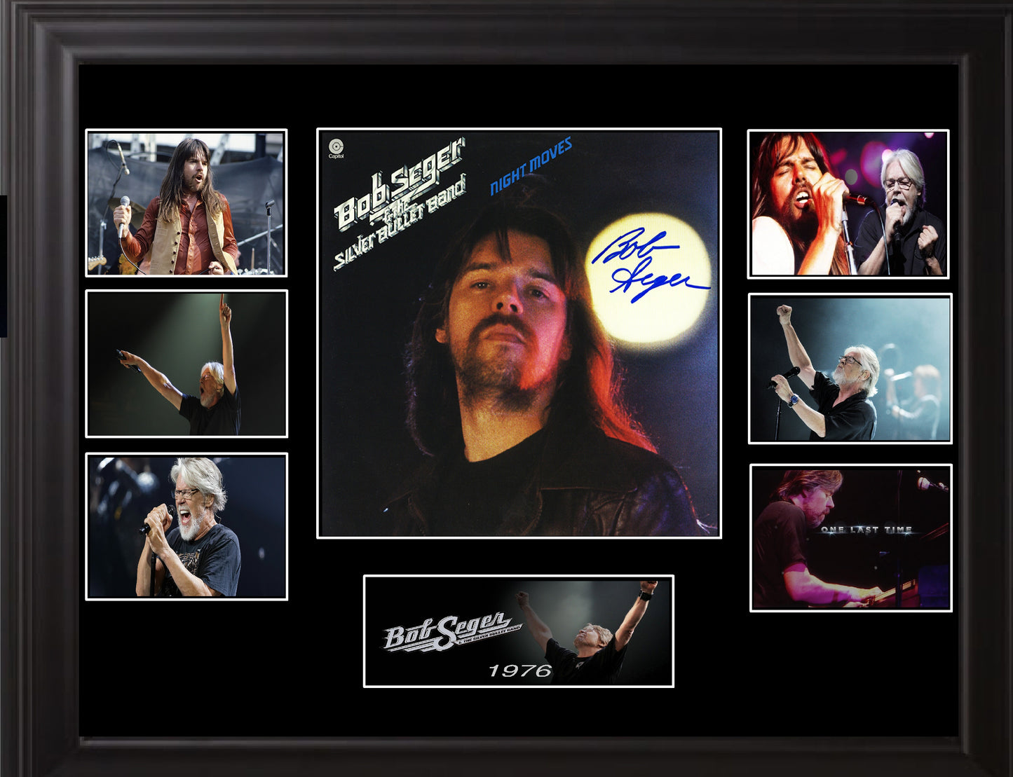 Bob Seger Autographed Night Moves LP