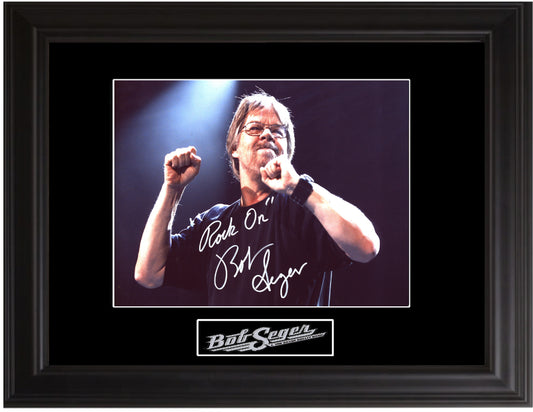 Bob Seger Autographed Photo