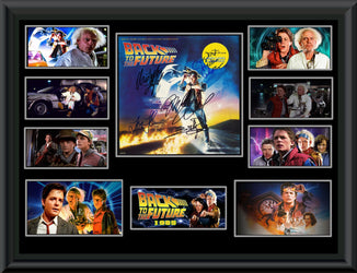 Back To The Future Cast Signed Movie Soundtrack Album loading=