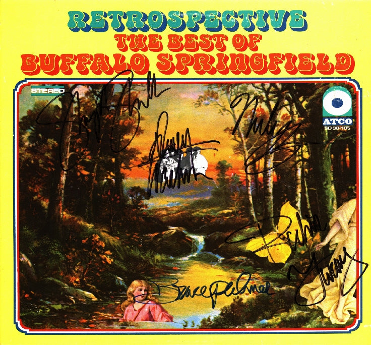 Buffalo Springfield Autographed LP - Zion Graphic Collectibles