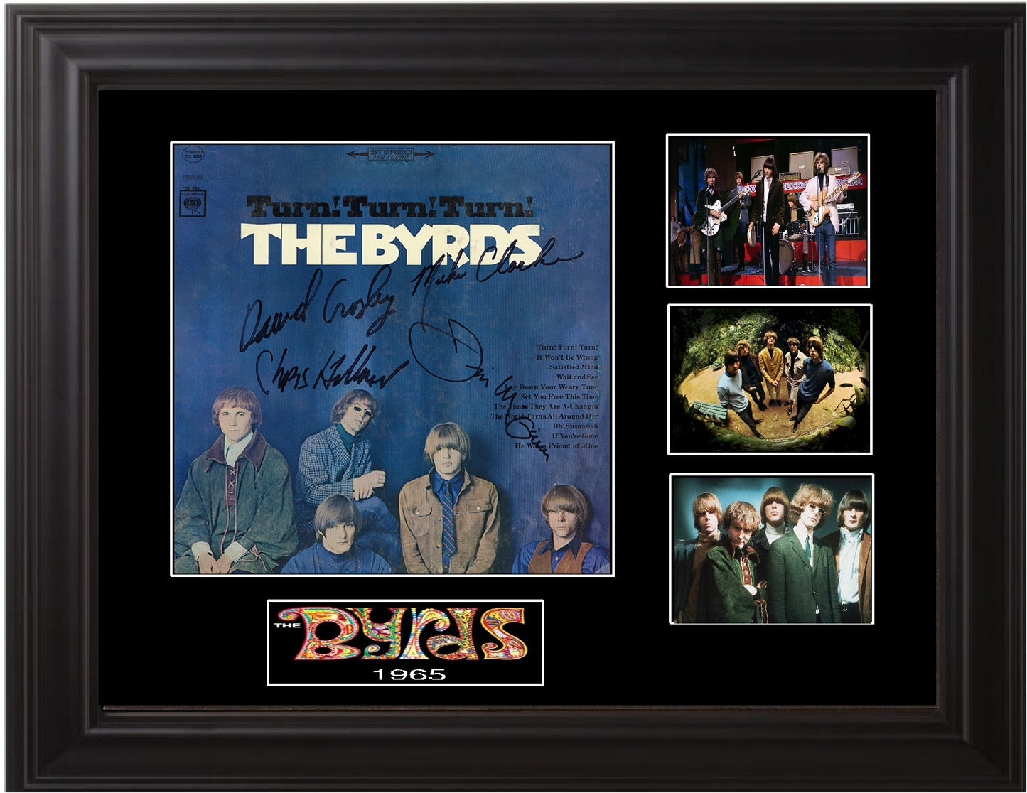The Byrds Autographed LP