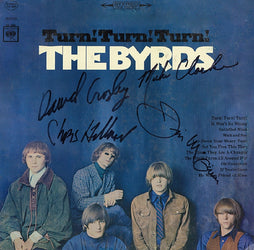 The Byrds Autographed LP loading=