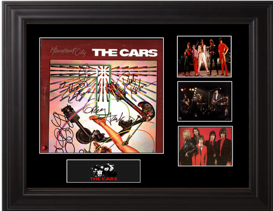 The Cars Autographed Lp - Zion Graphic Collectibles