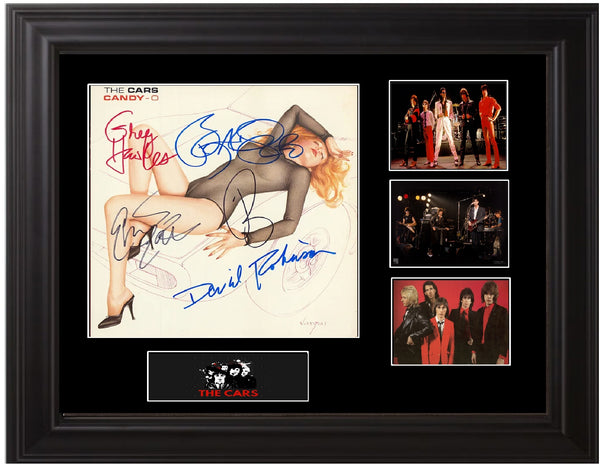 The Cars Autographed Lp