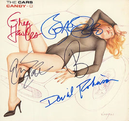 The Cars Autographed Lp loading=