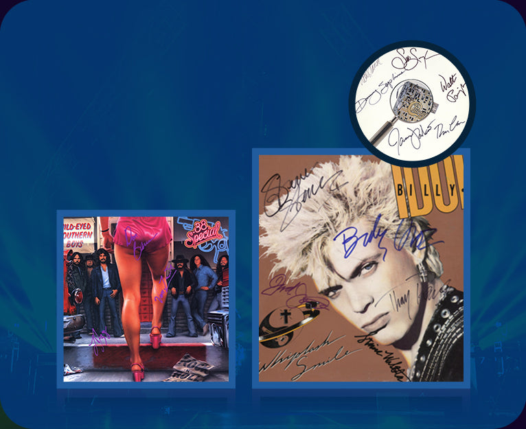  Autograph Record Lps