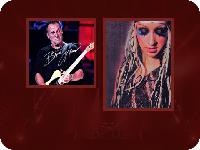  Bruce Stringteen and Cristina Agiliera