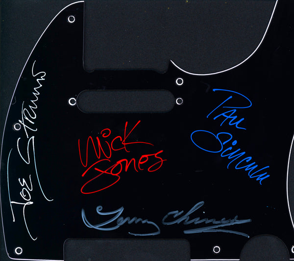 The Clash Custom Signed Guitar