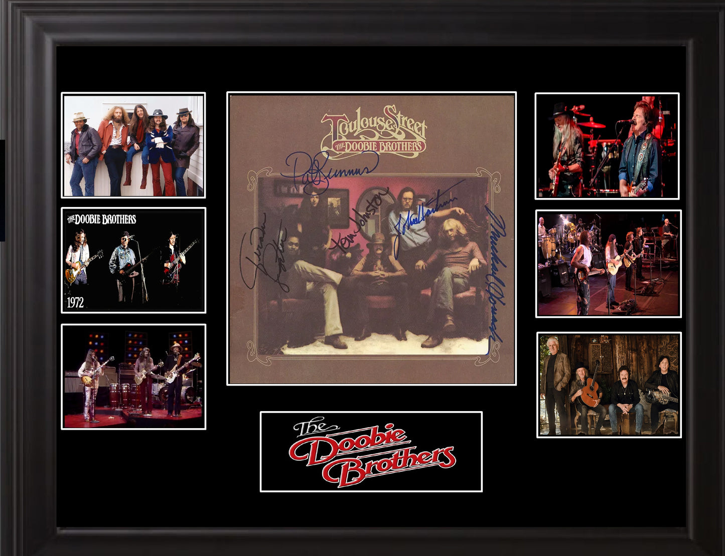 Doobie Brothers Autographed LP