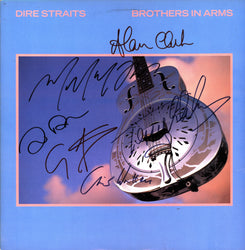 Dire Straits Autographed Lp - Zion Graphic Collectibles