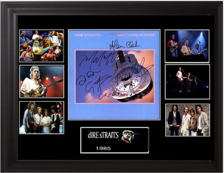 Dire Straits Autographed Lp - Zion Graphic Collectibles