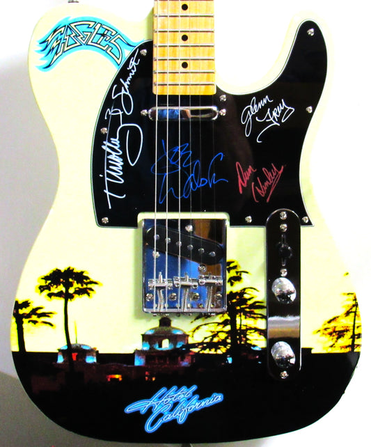 Eagles Autographed Guitar