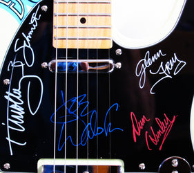 Eagles Autographed Guitar loading=