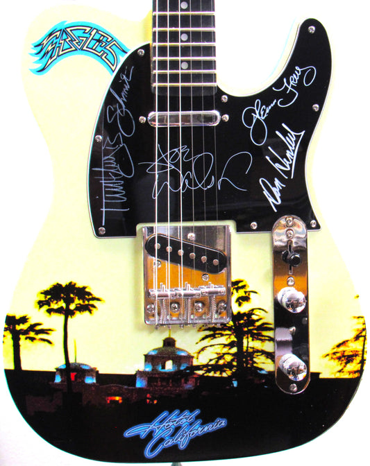 Eagles Autographed Guitar