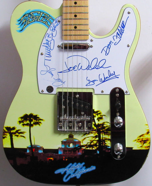 Eagles Autographed Guitar