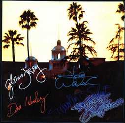 Eagles Autographed Hotel California loading=