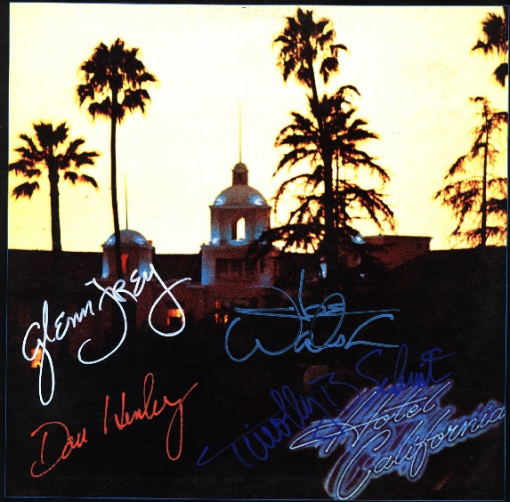 Eagles Autographed Hotel California
