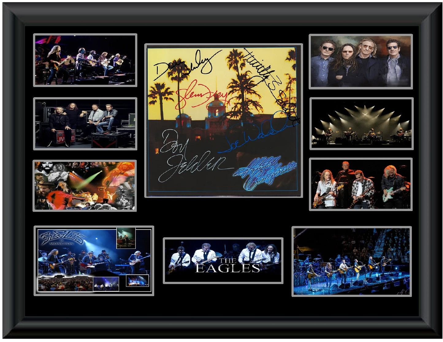 Eagles Autographed Hotel California
