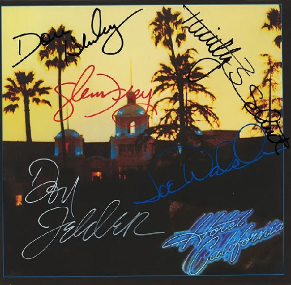 Eagles Autographed Hotel California
