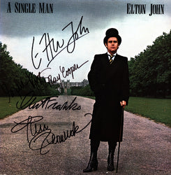 Elton John Autographed LP
