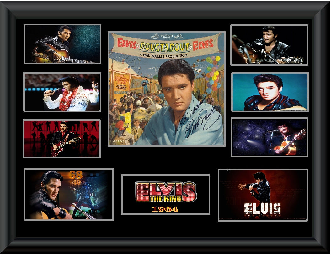 Elvis Presley Autographed LP - Zion Graphic Collectibles