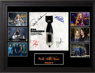 Foo Fighters Autographed LP - Zion Graphic Collectibles