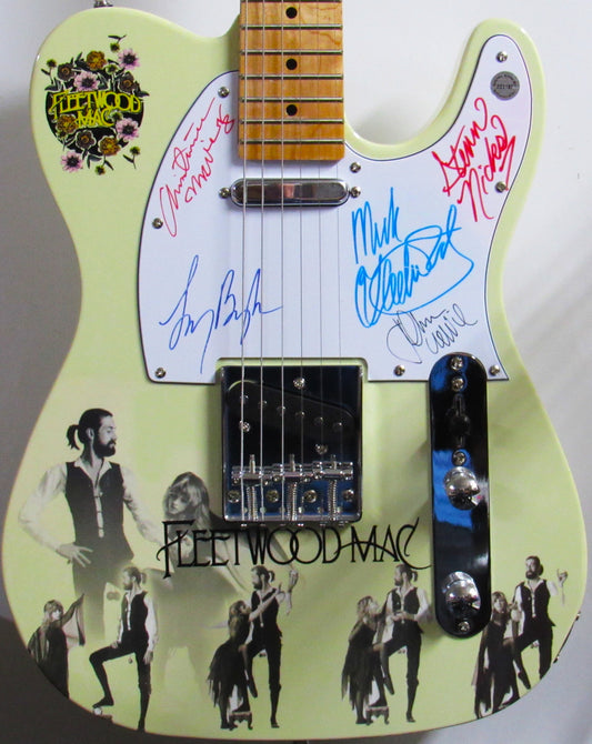Fleetwood Mac Autographed Guitar