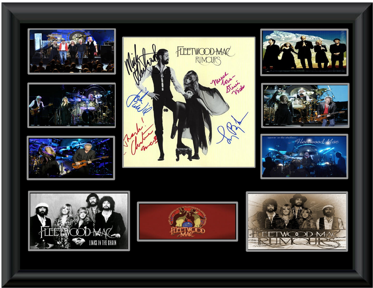 Fleetwood Mac Autographed LP - Zion Graphic Collectibles