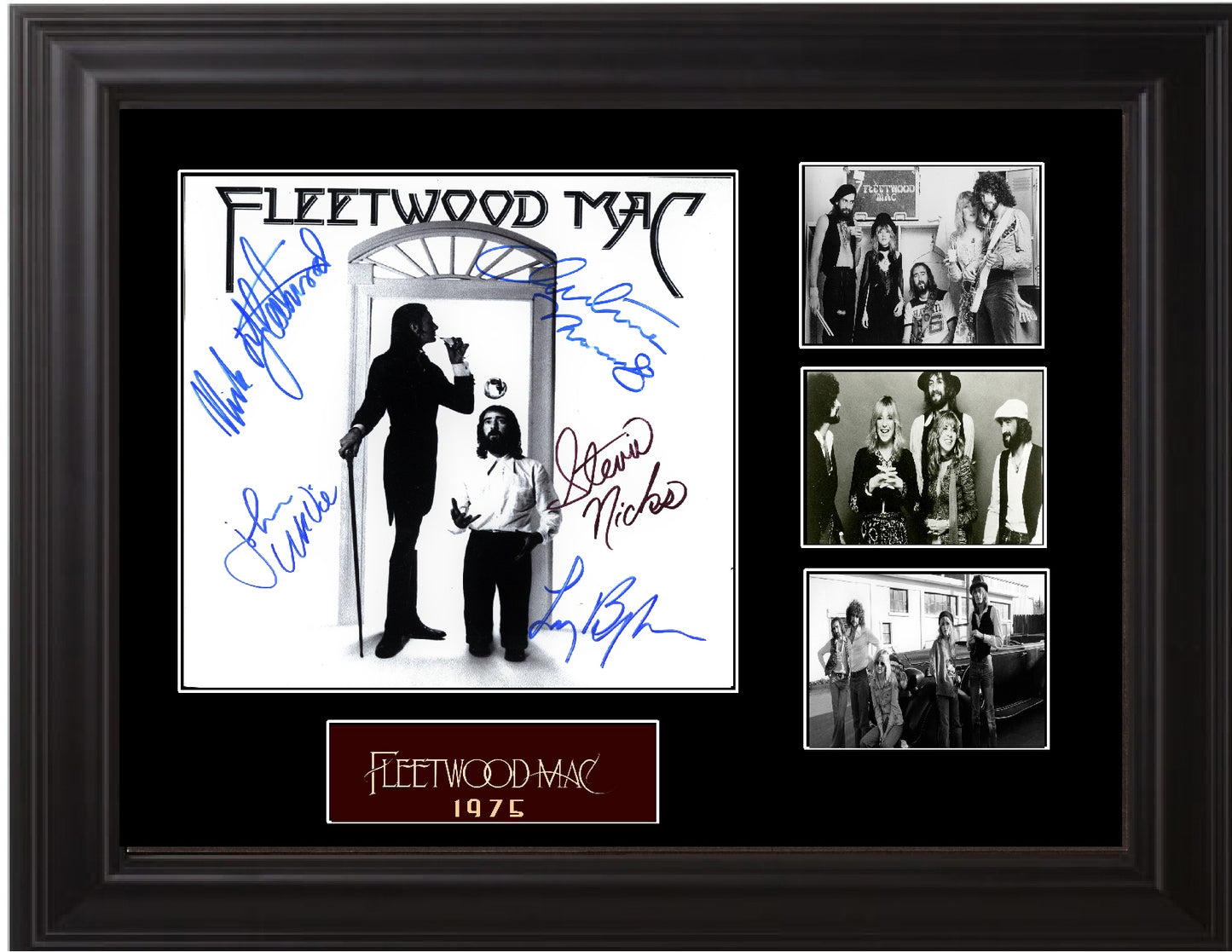 Fleetwood Mac Autographed lp - Zion Graphic Collectibles