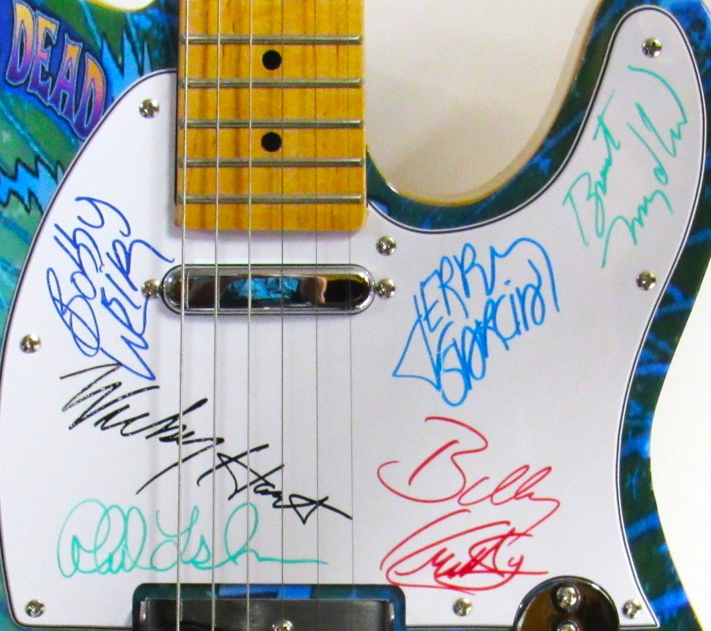 Grateful Dead Autographed Guitar