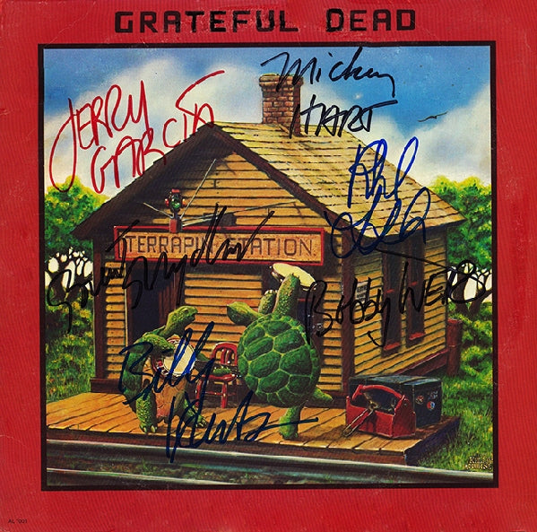 Grateful Dead Autographed Lp / Vinyl -  "Terrapin Station" - Zion Graphic Collectibles