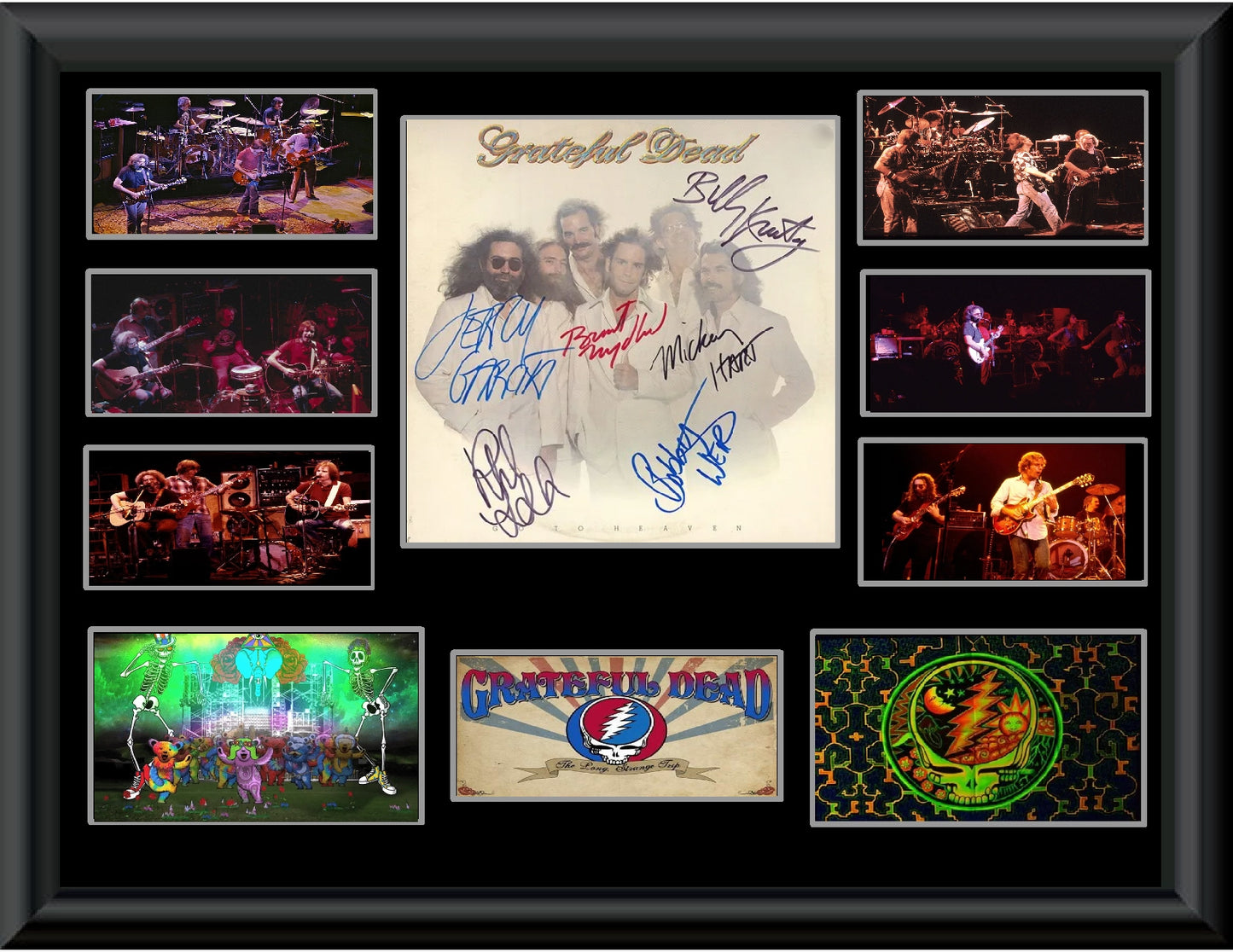 Grateful Dead Autographed Lp "Go To Heaven" - Zion Graphic Collectibles