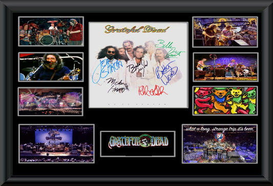 Grateful Dead Autographed Lp "Go To Heaven" - Zion Graphic Collectibles