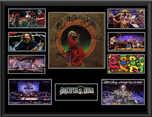 Grateful Dead Autographed lp - Zion Graphic Collectibles