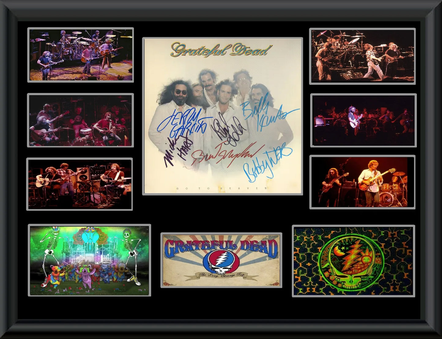 Grateful Dead Autographed Lp "Go To Heaven"