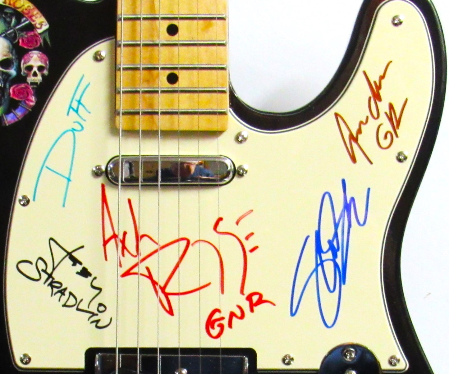 Guns N' Roses - Autographed Guitar - Zion Graphic Collectibles