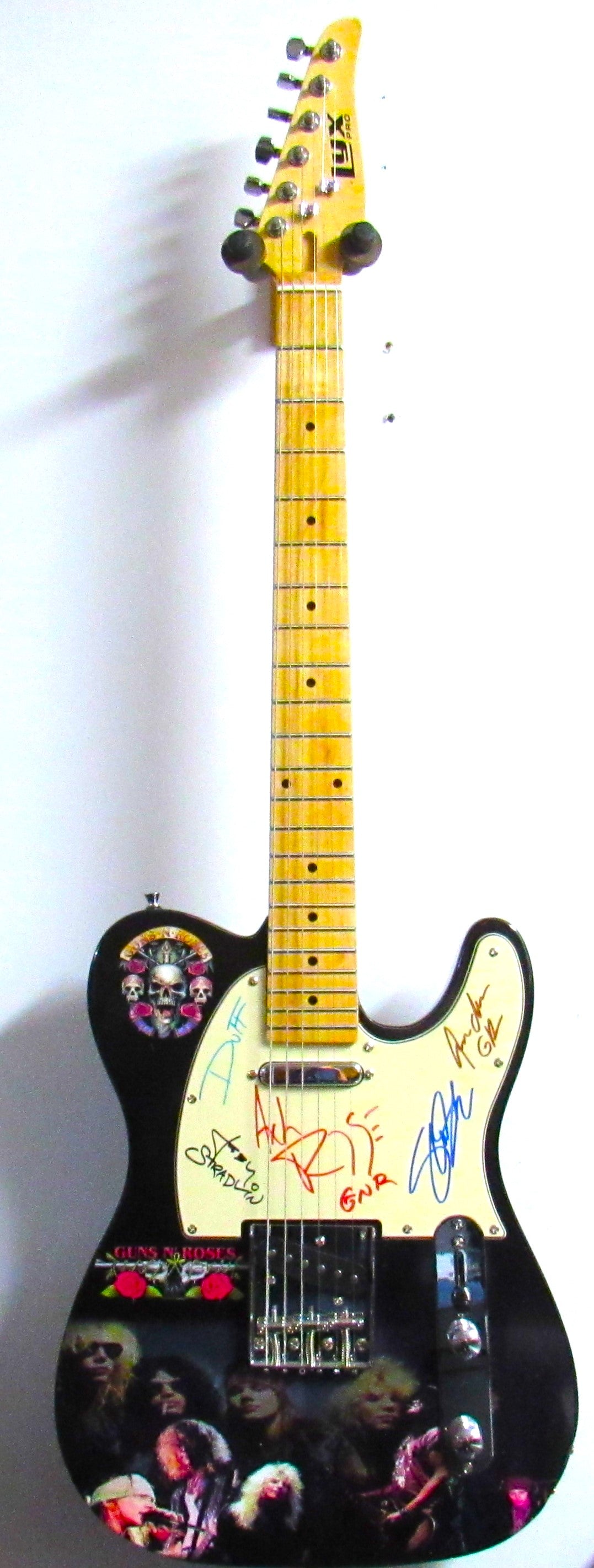 Guns N' Roses - Autographed Guitar - Zion Graphic Collectibles