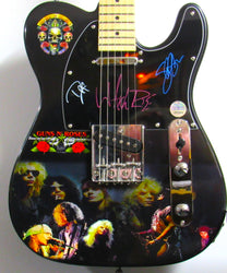 Guns N' Roses - Autographed Guitar - Zion Graphic Collectibles