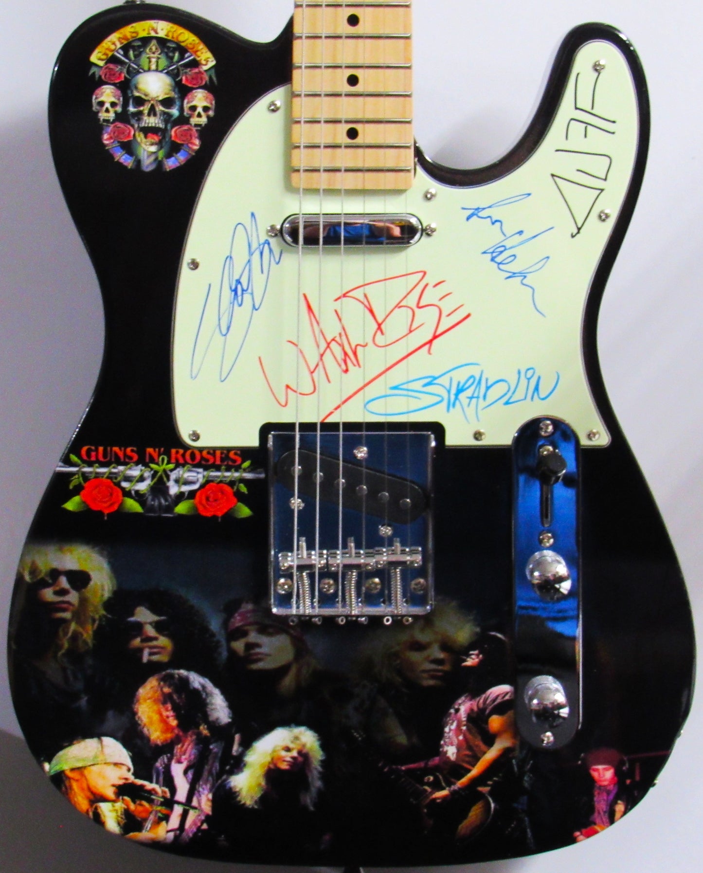 Guns N' Roses - Autographed Guitar - Zion Graphic Collectibles
