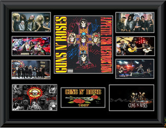 Guns N Roses Autographed Lp - Zion Graphic Collectibles loading=