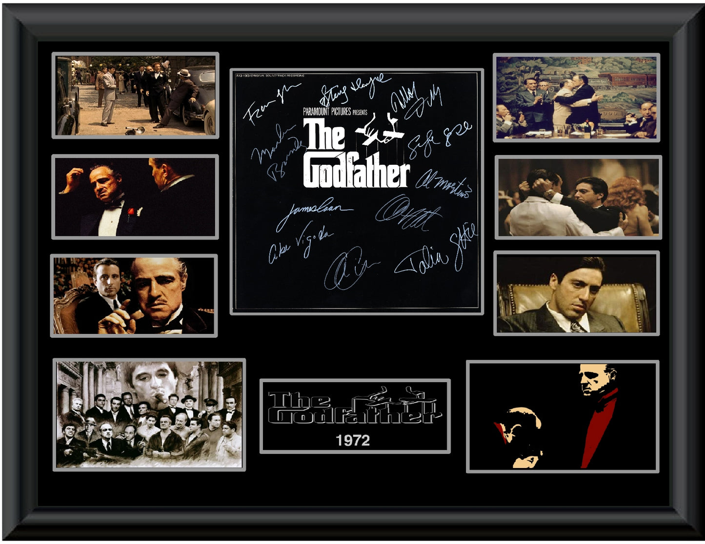 The Godfather Autographed Movie Soundtrack - Zion Graphic Collectibles