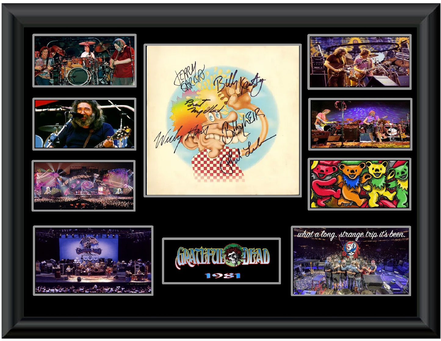 Grateful Dead Autographed LP - Zion Graphic Collectibles