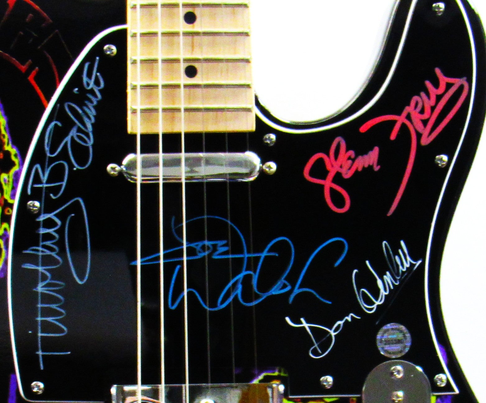 Eagles Autographed Guitar